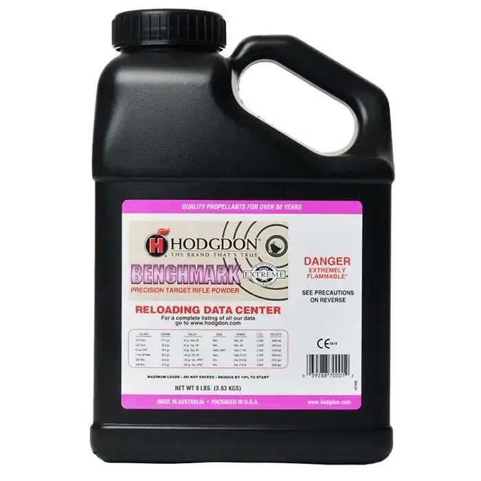 Hodgdon Extreme Benchmark Rifle 8 lbs 1 Canister