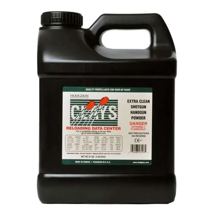 Hodgdon Clays8 Clays Pistol/Shotgun 8 lbs 1 Canister