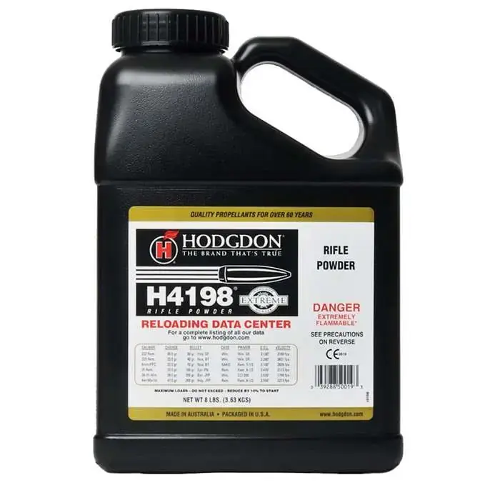 Hodgdon 41988 Extreme H4198 Rifle 8 lbs 1 Canister