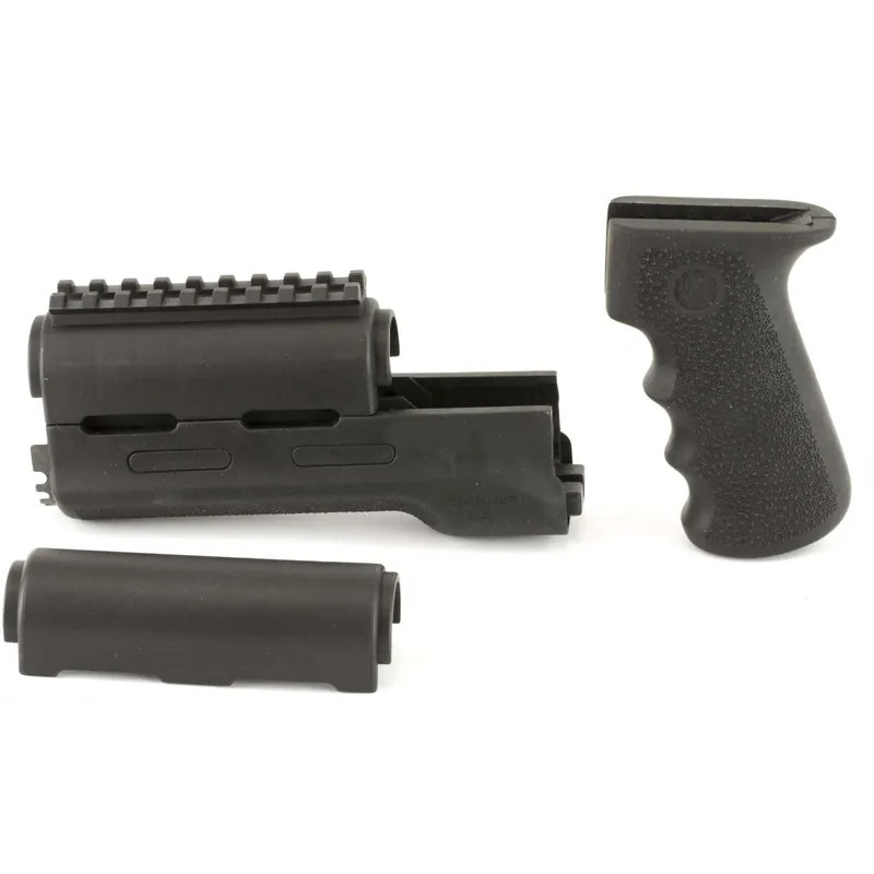 AK-47/AK-74 Rubber Forend and Grip Kit - Standard Chinese and Russian - Black