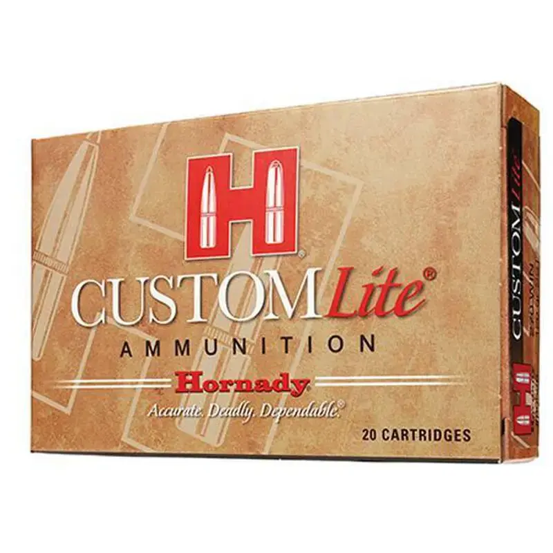 Hornady 80596 Custom Lite 7mm Rem Mag 139 gr SST 20 Round Box