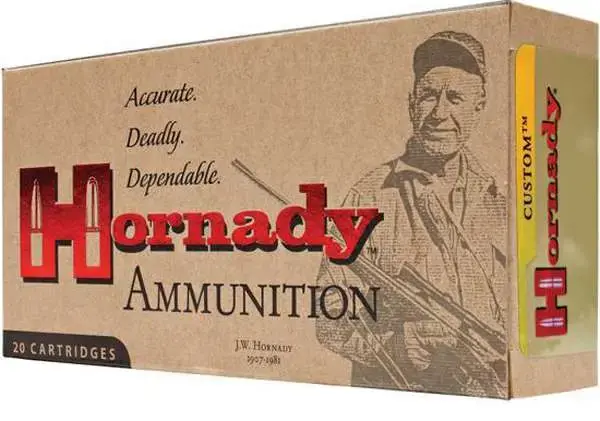 Hornady 8070 Custom 275 Rigby 140 gr InterLock Spire Point 20 Round Box