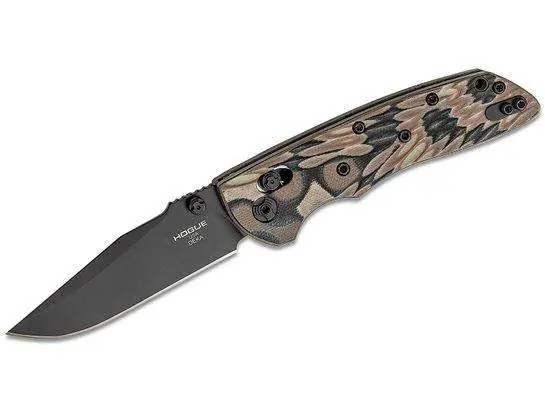 Deka 3.25" ABLE Lock Folder - Clip Point Blade Black Finish - G-10 Frame - G-Mascus Dark Earth
