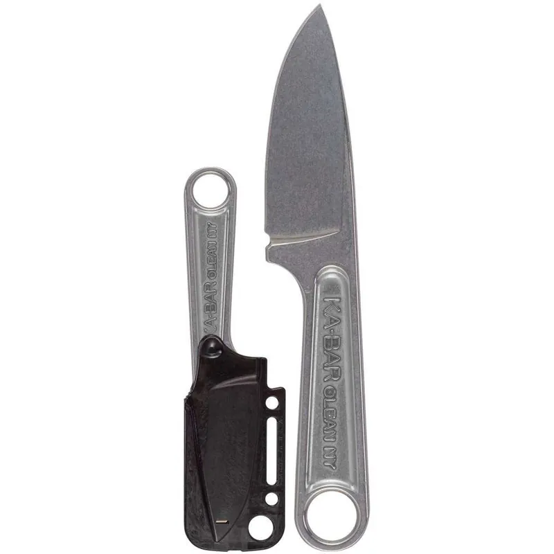 KA-BAR FORGED WRENCH KNIFE 3" PLAIN EDGE W/ CELCON SHEATH