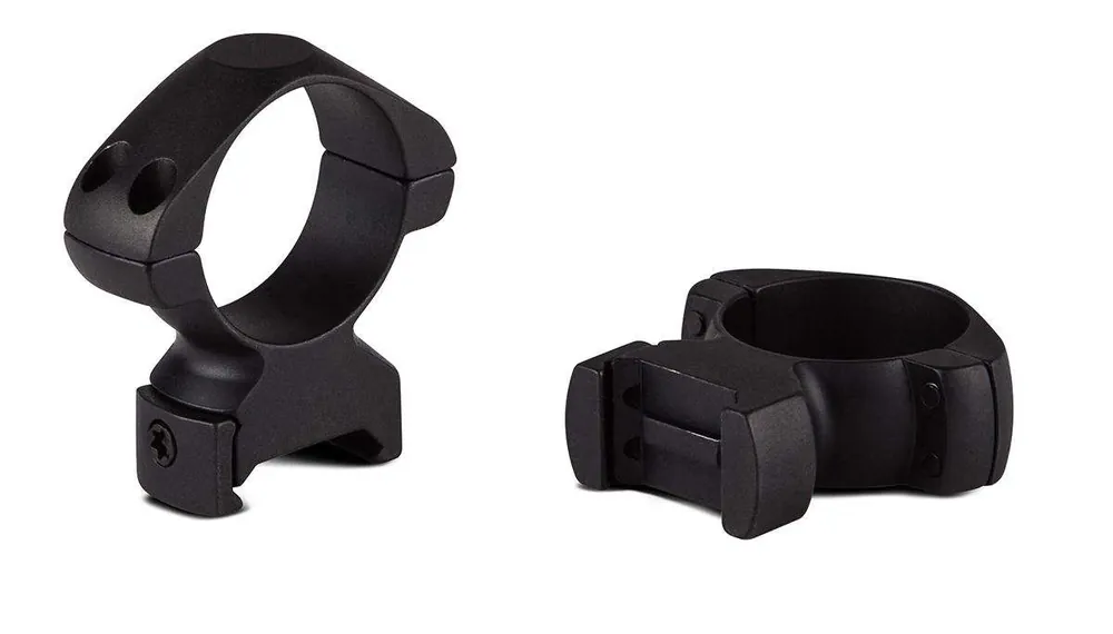 Konus 7400 Steel Rings Picatinny/Weaver 1" High Black Matte