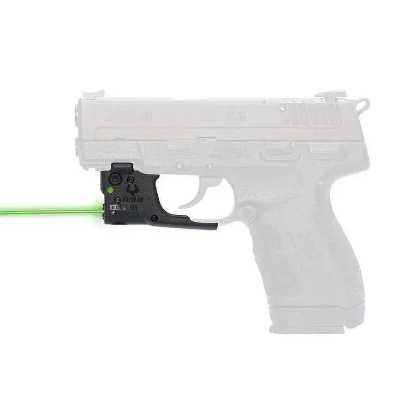 Viridian 9200054 Reactor R5 Gen 2 Green Laser Sprgfld XD-E 510-532 nm Wavelength Trigger Guard Instant-On Holster