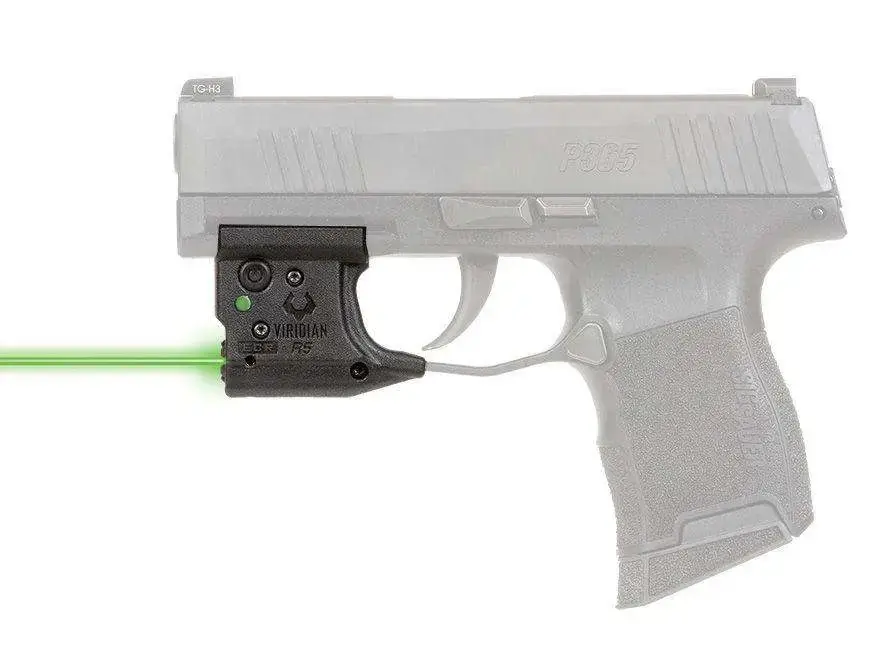 Viridian 9200058 Reactor R5 Gen 2 Green Laser 510-532 nm Wavelength Trigger Guard for Sig P365