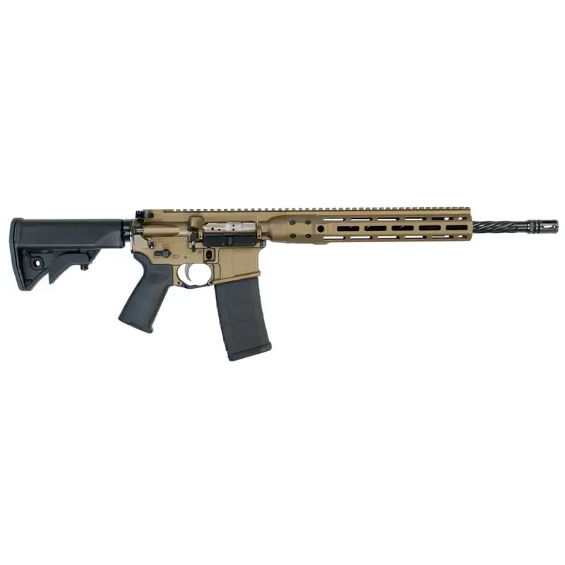 LWRC DI 556NATO 16" CA COMP MLOK BRZ