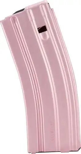 CPD MAGAZINE AR15 5.56X45 30RD PINK FINISH ALUMINUM