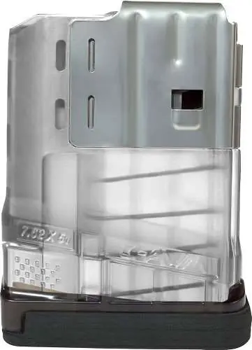 Lancer Systems Magazines Lancer L7AWM 10 Round Magazine Translucent Clear 10RD Model: L7-10-CLR-10RD. Lancer L7AWM 10 Round Magazine Translucent Clear L7-10-CLR-10RD.