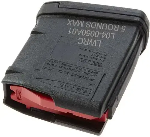 LWRC 200-0123A02 PMAG 6.8 SPC SIX8 5rd Black Detachable