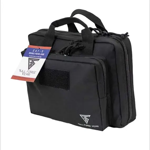 FULL FORGE CAT2 DBL PSTL CASE BLK
