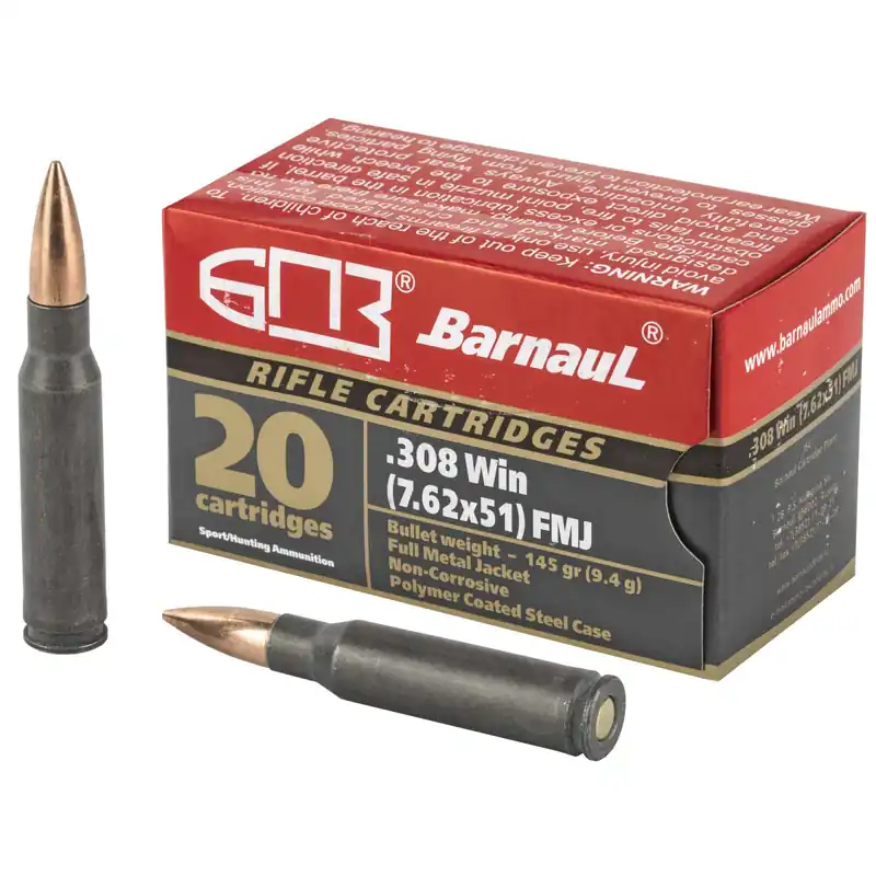 BARNAUL 308WIN 145GR FMJ145 20/500