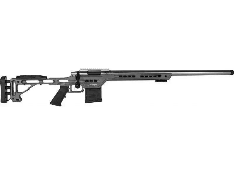 MasterPiece Arms 65CMPMRRHTNGPBA PMR Bolt 6.5 Creedmoor 24" 10+1 Aluminum V-Bedded BA Hybrid Chassis Stk Tungsten