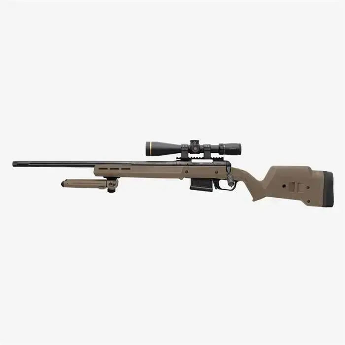 Magpul MAG1069-FDE-LT Hunter 110 Stock Fixed w/Aluminum Bedding & Adj Comb Flat Dark Earth Synthetic Savage 10/110 Short Action Left Hand