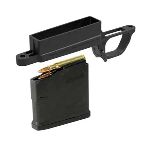 Magpul MAG489-BLK Bolt Action Mag Well Hunter 700L Standard Stock Polymer Black