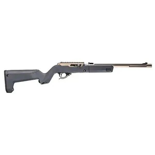 Magpul MAG808-GRY X-22 Backpacker Stock Stealth Gray Synthetic for Ruger 10/22 Takedown