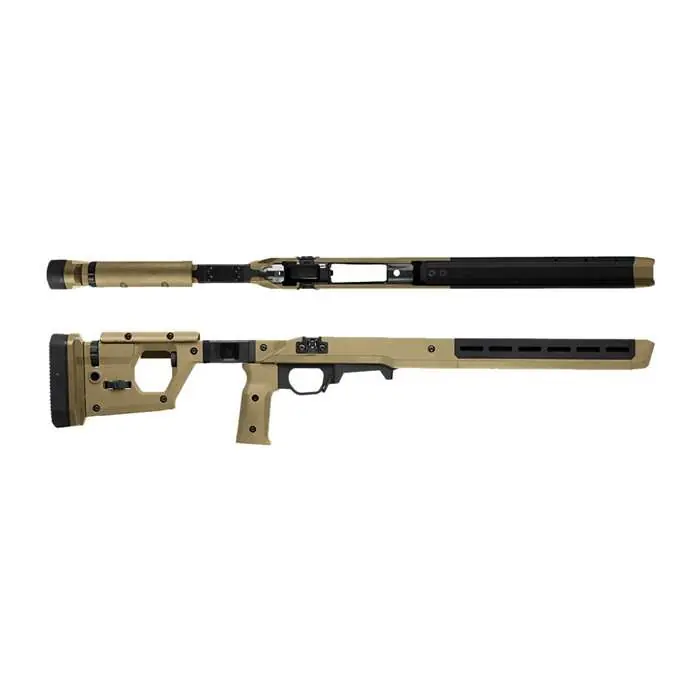 Magpul MAG997-FDE Pro 700 Stock Fixed w/Aluminum Bedding Flat Dark Earth Synthetic for Remington 700 SA