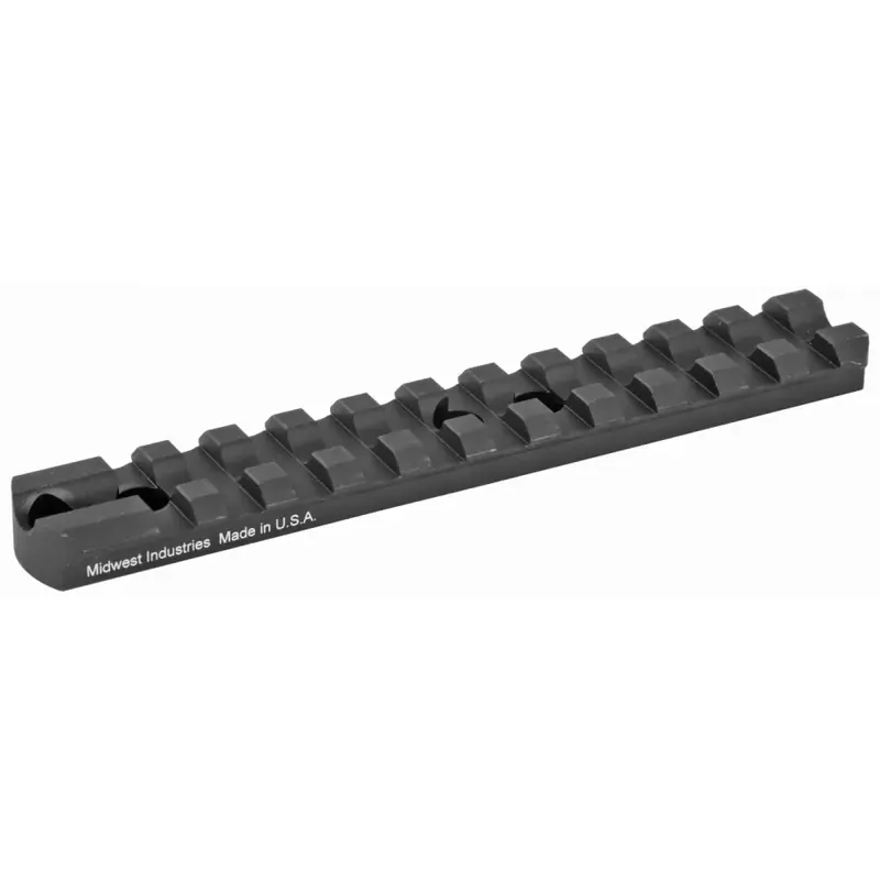 Midwest Industries MI1894R 1894 Marlin Top Rail 5" 6061-T6 Aluminum Black Hardcoat Anodized