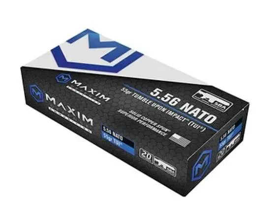 MAXIM 556 NATO 55GR TUI SBA 20/500