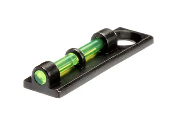 Hiviz FL2005G Flame Front Sight Shotgun w/Vent Rib Green Fiber Optic Black