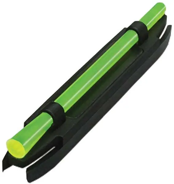 Hiviz M200 M-Series Front Sight Shotgun Green/Red Fiber Optic Black