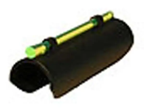 Hiviz MPB MPB Front Sight Shotgun 12/16/20 Gauge Shotguns Green/Red Fiber Optic Black Plain Barrel