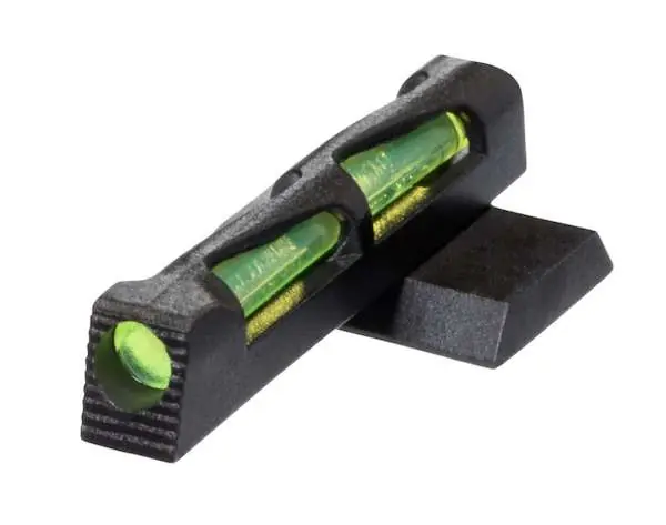 Hiviz SW2014 LiteWave S&W M&P Full Size/Compact/Shield/M2.0 Fiber Optic Green/Red/White Front Black Steel Frame