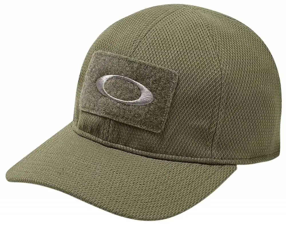 OAKLEY (LUXOTTICA) 911444A-79B SI Cotton Cap Polyester Large/X-Large Worn Olive