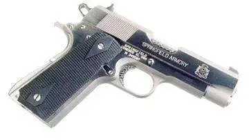 Pearce Grip PG19112 Side Panel Grips 1911 Government Black Rubber