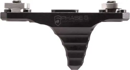 PHASE 5 WEAPON SYSTEMS MHSMLOKBL M-Lok Mini Hand Stop Black Anodized 6061-T6 Aluminum