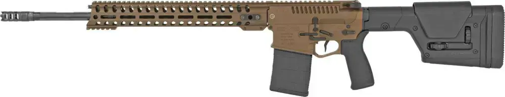 Patriot Ordnance Factory Revolution Gen4 6.5 Creedmoor 20" 20+1 Burnt Bronze Adjustable Magpul PRS Stock