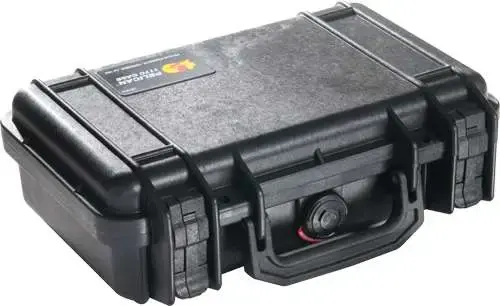 Pelican 1170 Protector Small Case 11" Black Handgun Polypropylene