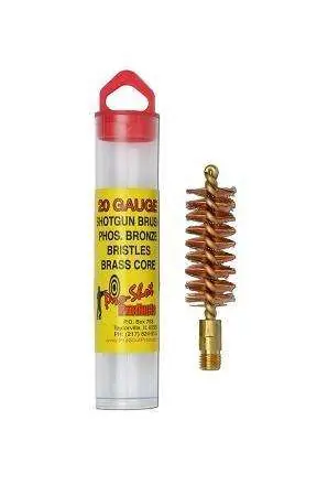 Pro-Shot 20S Benchrest Quality Bore Brush 20 Gauge Shotgun 5/16-27 Bronze 1.75"