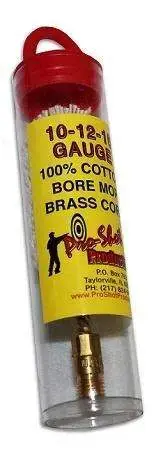 Pro-Shot MP12 Bore Mop 12,10,16 Gauge Shotgun 5/16-27 Cotton 1.75"