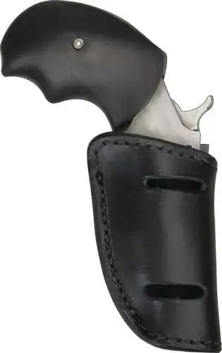 Homeland HLM037BB Boot 'N Belt Boot/Belt NAA Mini-Revolver Leather Black