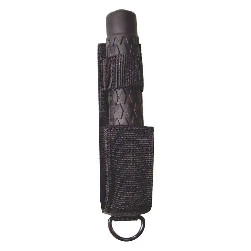 PSP NS21R Expandable Baton with Sheath 21" Steel Black Rubber Handle