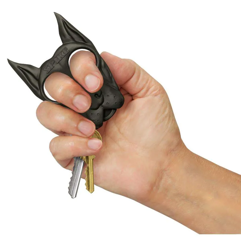 PSP SPIKEBK Spike Key Chain ABS Plastic Black