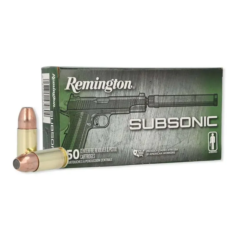 Advanced Armament S9MM9 Subsonic 9mm Luger 147 gr Flat Nose Enclosed Base (FNEB) 50 Round Box