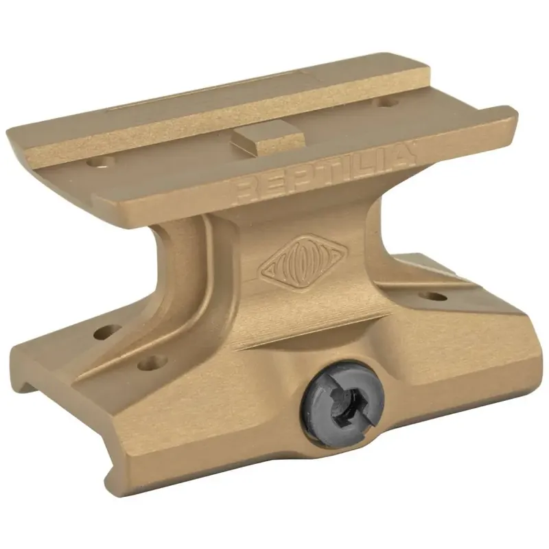 REPTILLA,LLC 100024 Dot Mount Lower 1/3 Co-Witness Compatible With Aimpoint T1/T2 39mm Flat Dark Earth Anodized