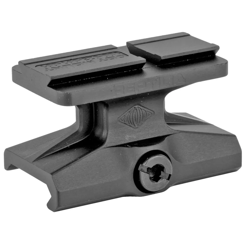 REPTILLA,LLC 100026 Dot Mount Lower 1/3 Co-Witness for Aimpoint Acro Black Hardcoat Anodized