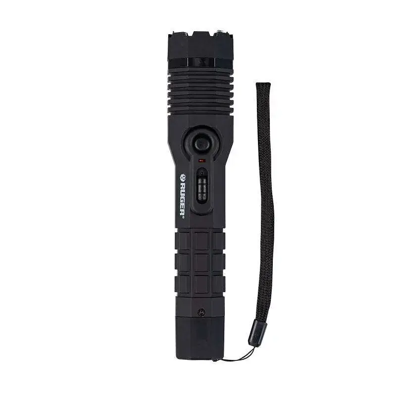 Sabre RUS5000SF Ruger Tactical Stun Gun/LED Flashlight Black Aircraft Aluminum