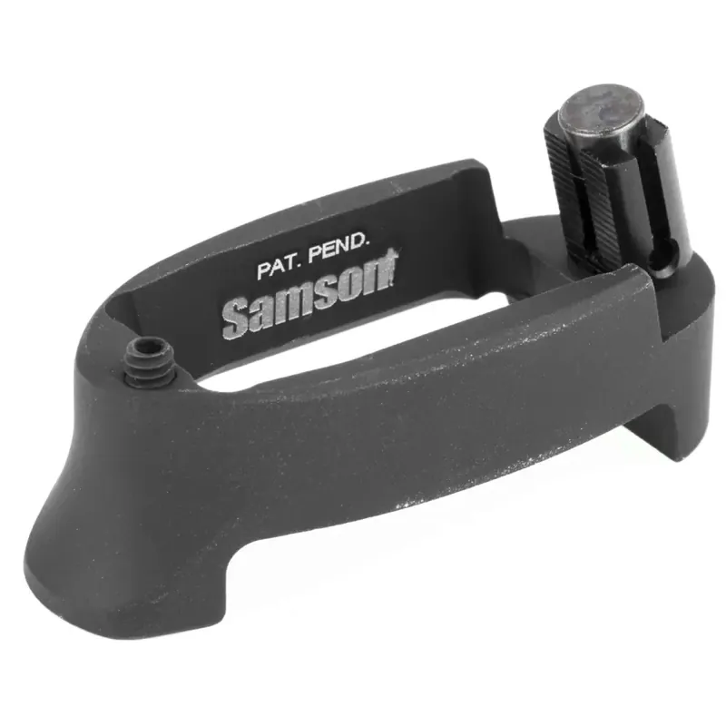 Samson 040602801 S&W M&P Shield Compact Magwell 9mm Luger 8 rd 6061-T6 Aluminum Black Hardcoat Anodized Finish