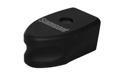 Samson 040603201 S&W M&P Shield Magazine Extension 9mm Luger 7 & 8 rd 6061-T6 Aluminum Black Hardcoat Anodized Finish