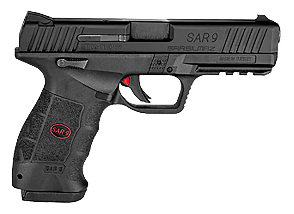 SAR SAR9 9MM CPT 4" 15RD BLK
