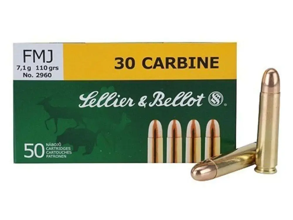 S&B 30 CARBINE 110FMJ 50