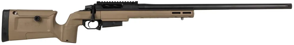 Seekins Precision Havak Bravo 6.5 PRC 20+1 24" Flat Dark Earth Fixed KRG Bravo Chassis Stock Black Right Hand