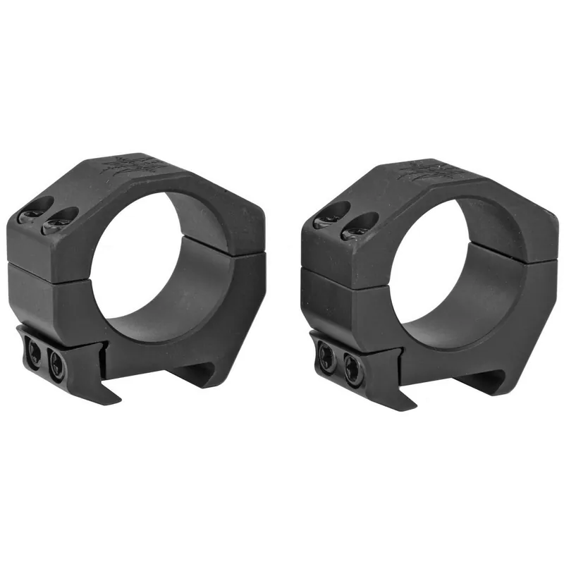 Seekins Precision 0010620002 Scope Rings Picatinny AR Platform 30mm Low Black Anodized