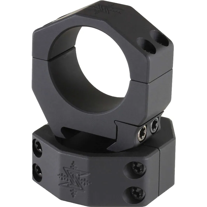 Seekins Precision 0010630006 Scope Rings Picatinny AR Platform 34mm High Black Anodized
