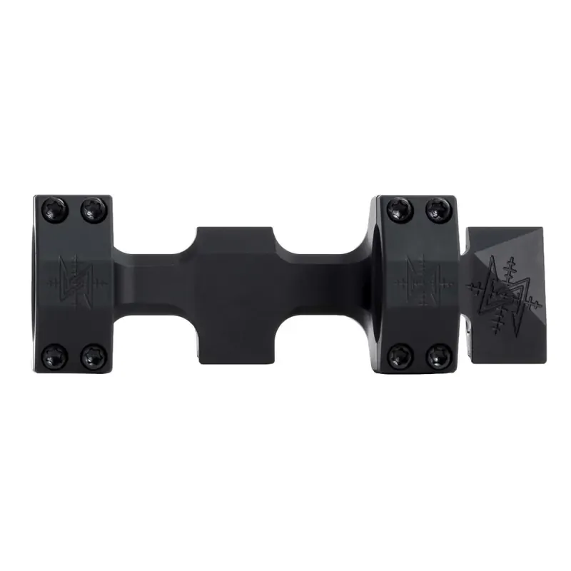 Seekins Precision 0010640008 MXM Scope Base 1-Pc Base & Ring Combo For MXM 1-Piece Cantilever Style Black Hardcoat Anodized Finish 0 MOA 30MM Tube